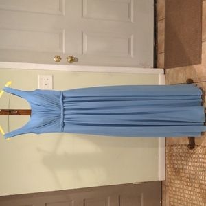 Azazie bridesmaid dress (Hunter - Dusty Blue)